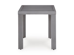 Half Moon Beach Gray Square End Table - Ornate Home
