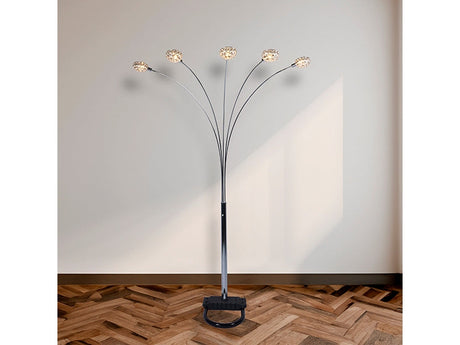 Half Moon Floor Lamp - Ornate Home