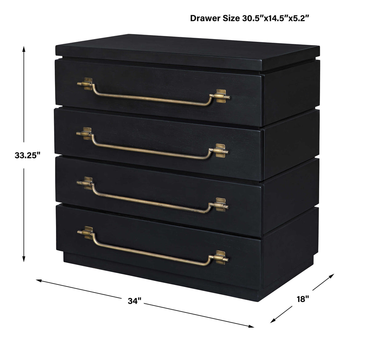 Halifax Mahogany Accent Chest - Ornate Home