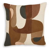 Hallam Sienna/Gold/Charcoal Pillow (Set of 4) (Online Special Price) - Ornate Home