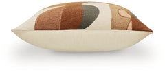 Hallam Sienna/Gold/Charcoal Pillow (Set of 4) - Ornate Home