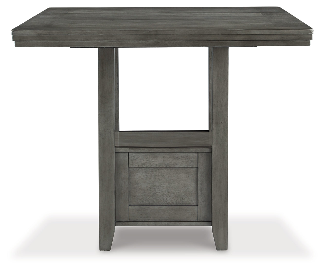 Hallanden Gray Counter Height Dining Table w/ Extension (Online Special Price) - Ornate Home