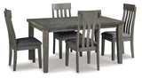 Hallanden Gray Dining Room Set / 5pc (Online Special Price) - Ornate Home
