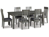 Hallanden Gray Dining Table w/6 Chairs (Online Special Price) - Ornate Home