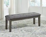 Hallanden Two-tone Gray 50" Dining Room Bench (Online Special Price) - Ornate Home