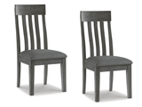 Hallanden Two-tone Gray Dining Chair (Set of 2) (Online Special Price) - Ornate Home