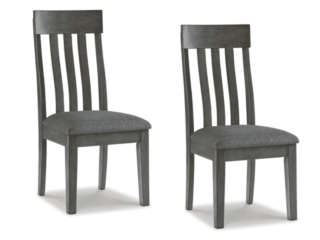 Hallanden Two-tone Gray Dining Chair (Set of 2) (Online Special Price) - Ornate Home