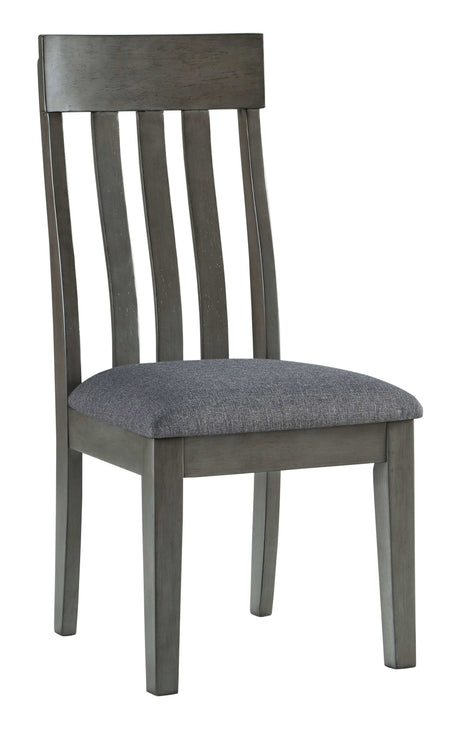 Hallanden Two-tone Gray Dining Chair (Set of 2) - Ornate Home