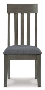 Hallanden Two-tone Gray Dining Chair (Set of 2) - Ornate Home