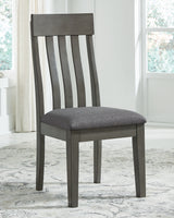 Hallanden Two-tone Gray Dining Table, 4 Chairs, and Bench (Online Special Price) - Ornate Home