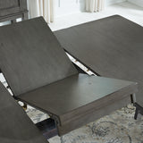 Hallanden Two-tone Gray Dining Table, 4 Chairs, and Bench (Online Special Price) - Ornate Home