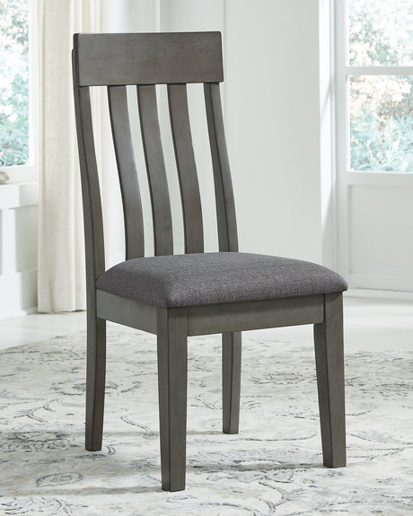 Hallanden Two-tone Gray Dining Table, 4 Chairs, and Bench - Ornate Home