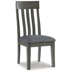 Hallanden Two-tone Gray Dining Table and 4 Chairs - Ornate Home