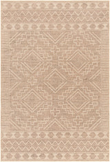 Halle Beige Washable Area Rug - Clearance - Ornate Home