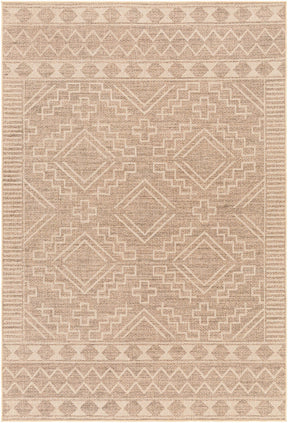Halle Beige Washable Area Rug - Clearance - Ornate Home