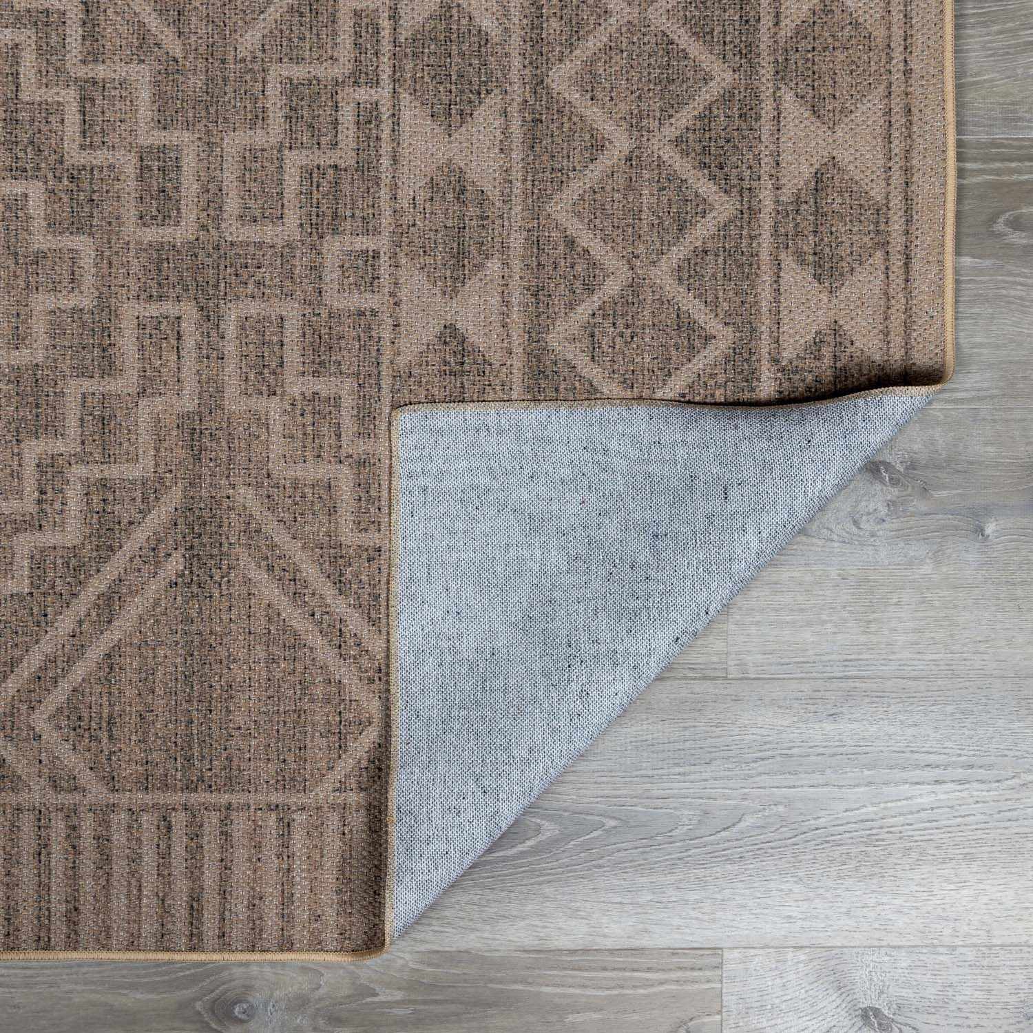 Halle Beige Washable Area Rug - Clearance - Ornate Home
