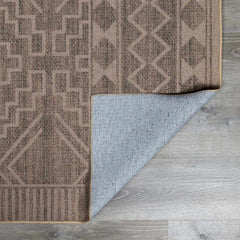 Halle Beige Washable Area Rug - Clearance - Ornate Home