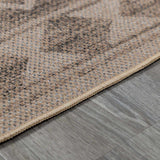 Halle Beige Washable Area Rug - Clearance - Ornate Home