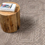 Halle Beige Washable Area Rug - Clearance - Ornate Home