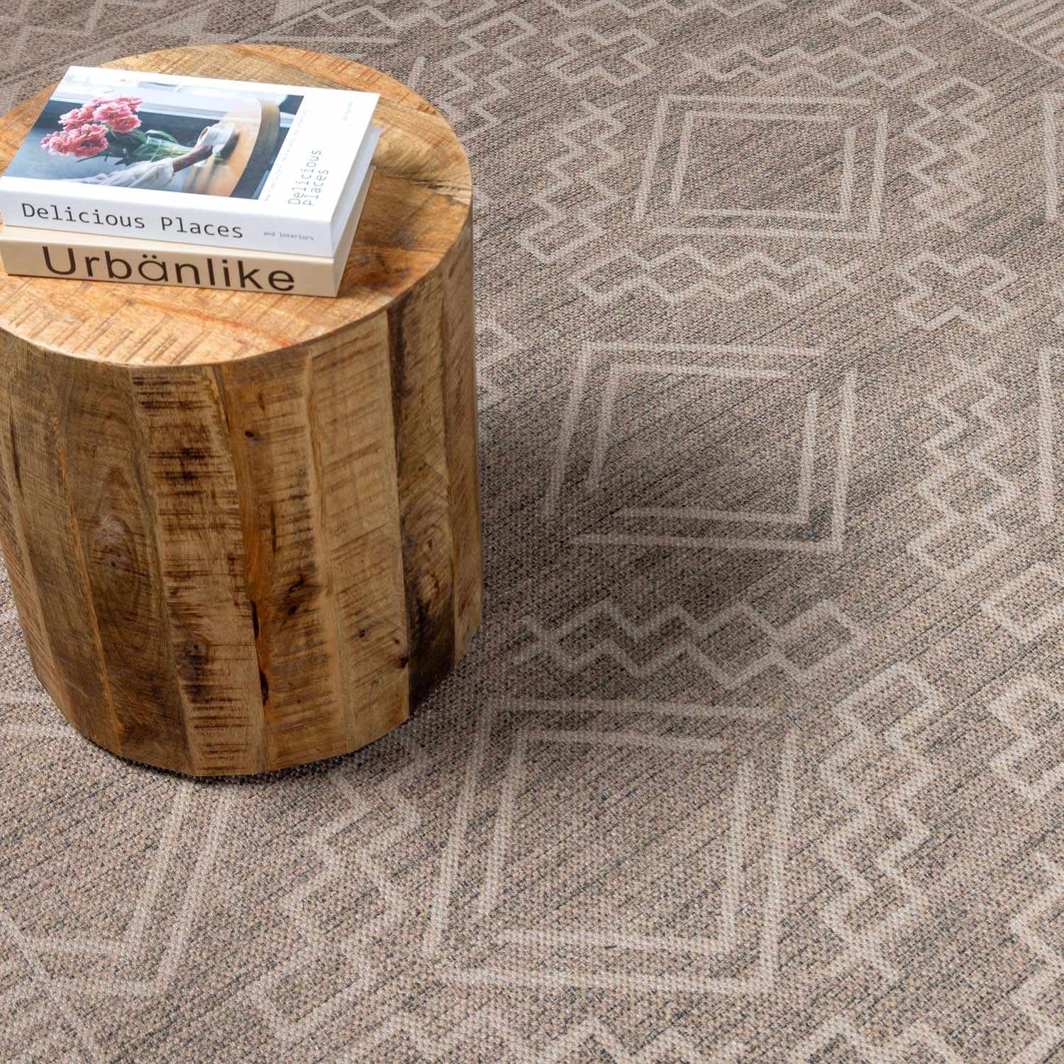 Halle Beige Washable Area Rug - Clearance - Ornate Home