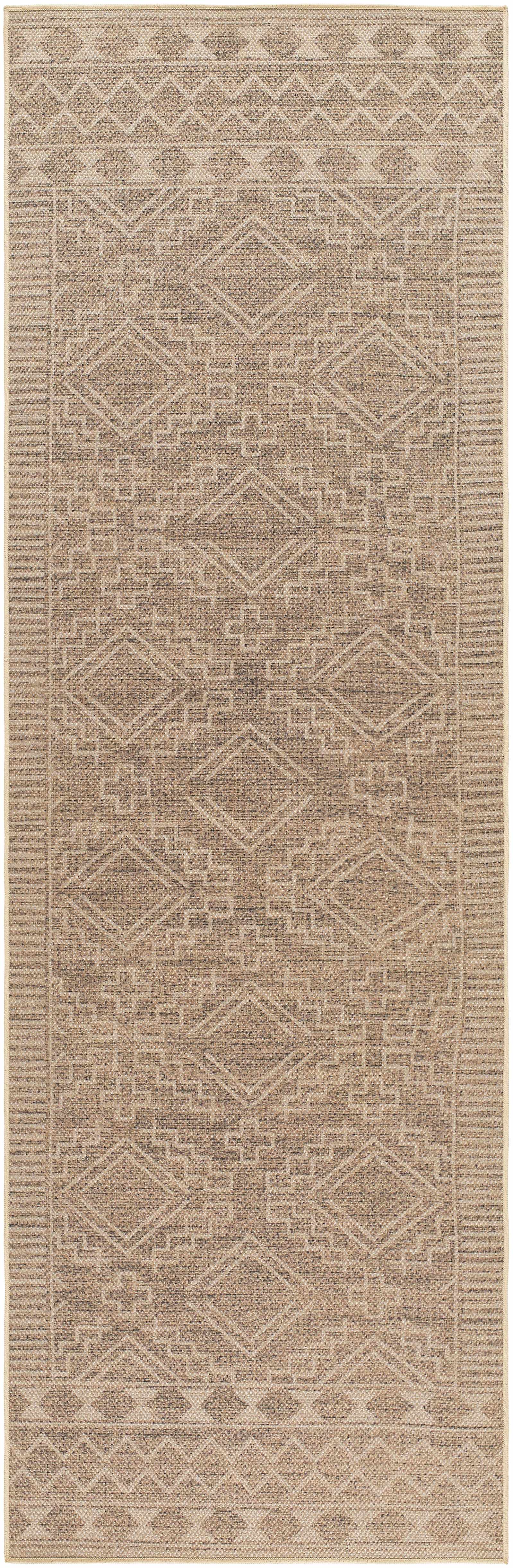 Halle Beige Washable Area Rug - Clearance - Ornate Home
