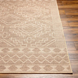 Halle Beige Washable Area Rug - Clearance - Ornate Home