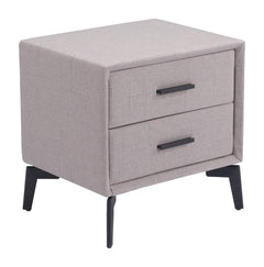 Halle Gray Side Table - Ornate Home