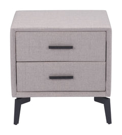 Halle Gray Side Table - Ornate Home