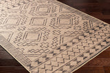 Halle Tan & Black Washable Area Rug - Clearance - Ornate Home