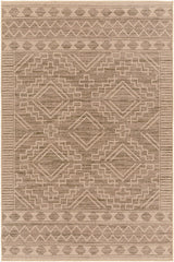Halle Tan Washable Area Rug - Clearance - Ornate Home