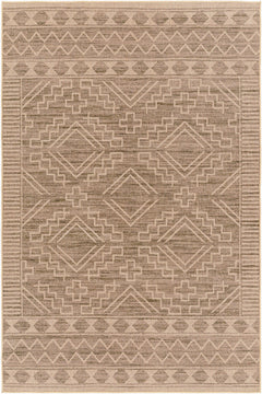 Halle Tan Washable Area Rug - Clearance - Ornate Home