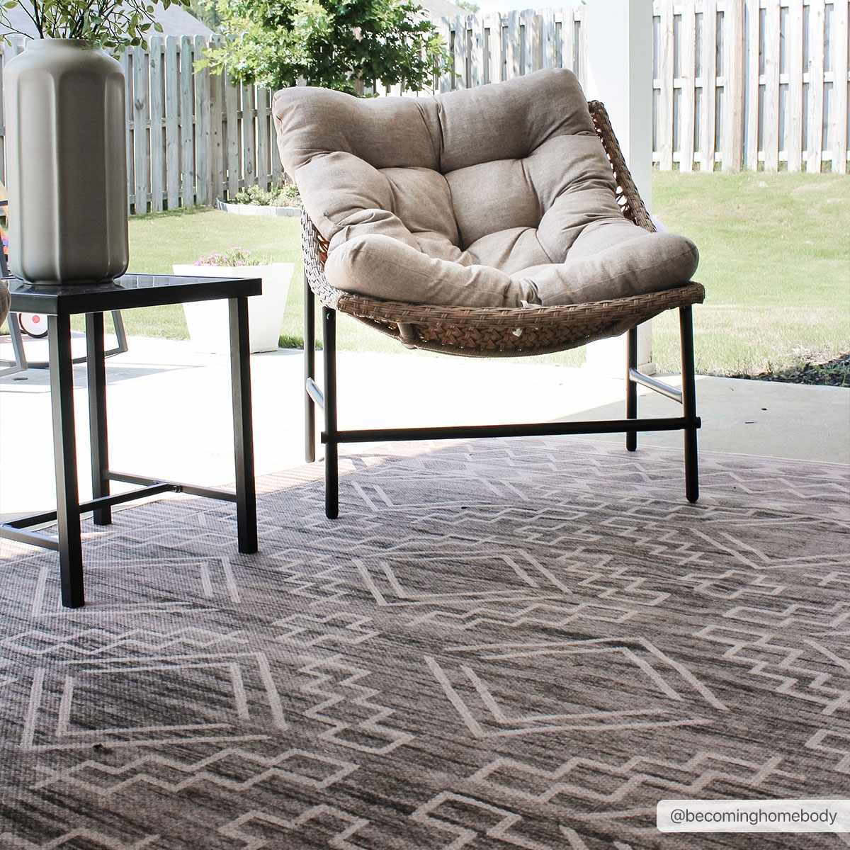 Halle Tan Washable Area Rug - Clearance - Ornate Home