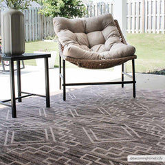 Halle Tan Washable Area Rug - Clearance - Ornate Home