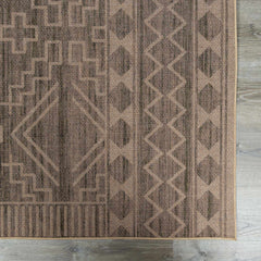 Halle Tan Washable Area Rug - Clearance - Ornate Home