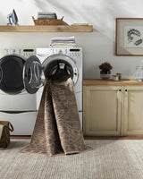 Halle Tan Washable Area Rug - Clearance - Ornate Home