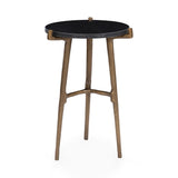 Halley Black Accent Table - Ornate Home