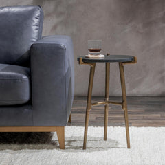 Halley Black Accent Table - Ornate Home