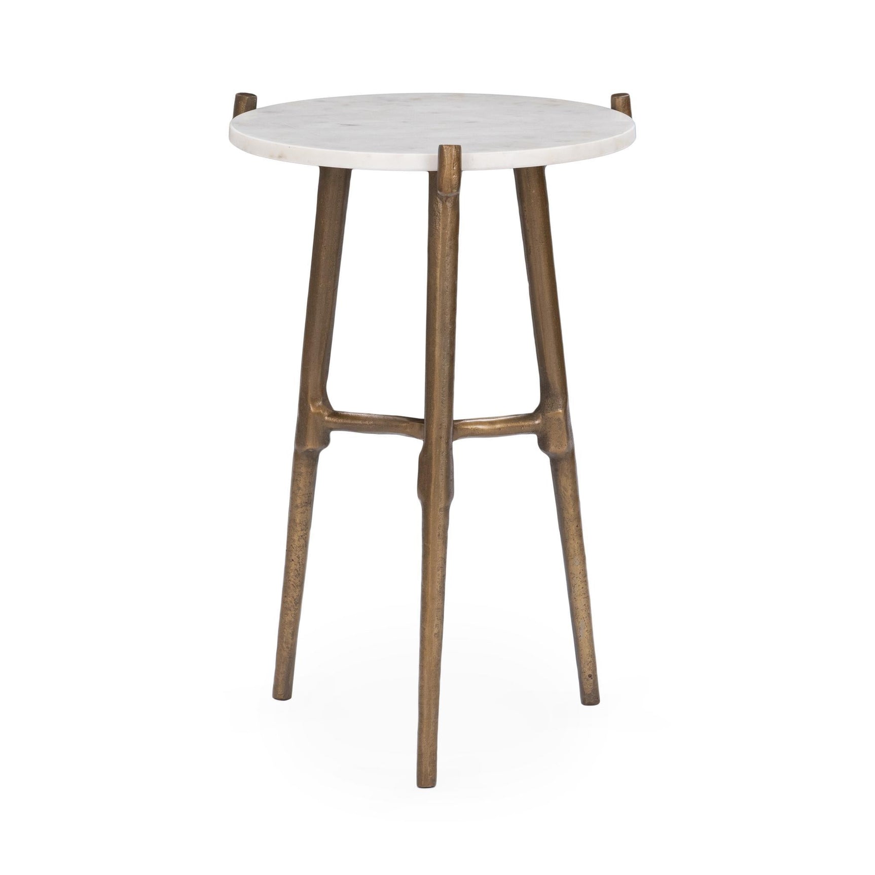 Halley White Accent Table - Ornate Home