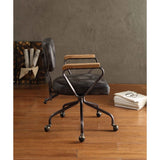 Hallie Black Executive Office Chair - Ornate Home