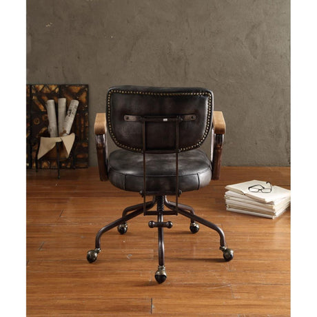 Hallie Black Executive Office Chair - Ornate Home