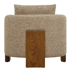 Halligan Brown Upholstered Accent Chair - Ornate Home