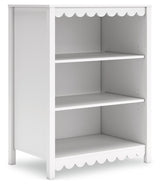 Hallityn White Bookcase - Ornate Home