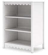 Hallityn White Bookcase - Ornate Home