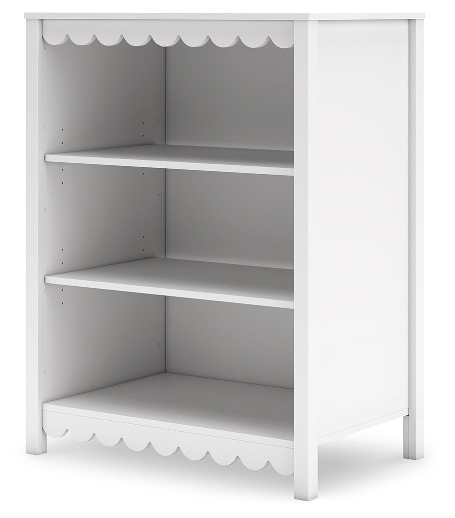 Hallityn White Bookcase - Ornate Home