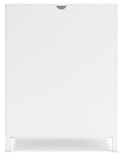 Hallityn White Bookcase - Ornate Home