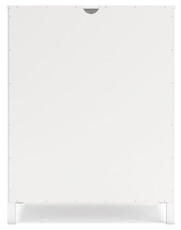 Hallityn White Bookcase - Ornate Home