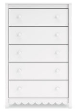 Hallityn White Chest of Drawers (Online Special Price) - Ornate Home