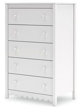 Hallityn White Chest of Drawers (Online Special Price) - Ornate Home