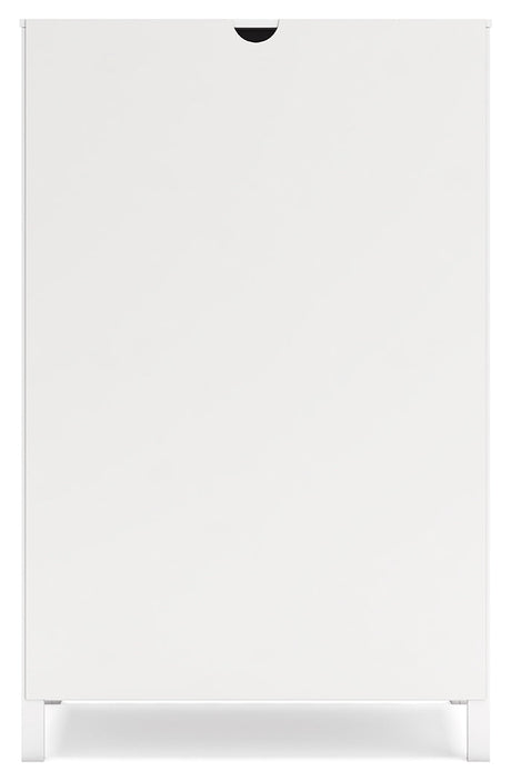 Hallityn White Chest of Drawers - Ornate Home