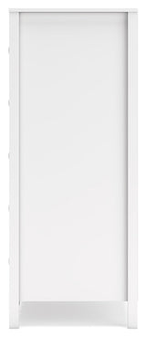 Hallityn White Chest of Drawers - Ornate Home